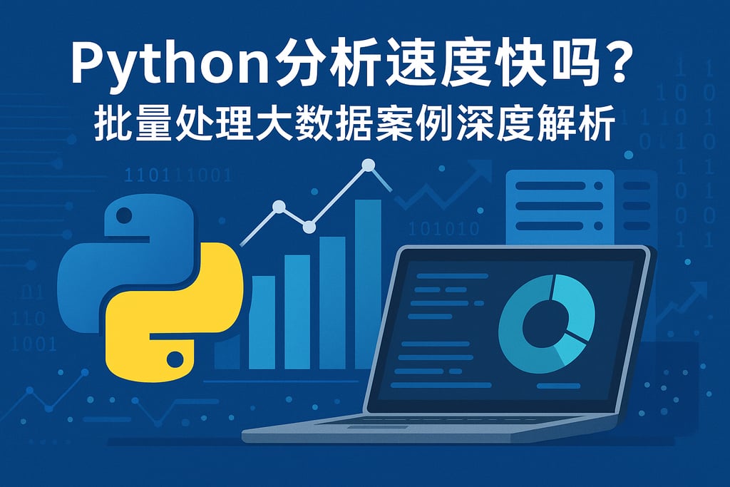 Python分析速度快吗？批量处理大数据案例深度解析