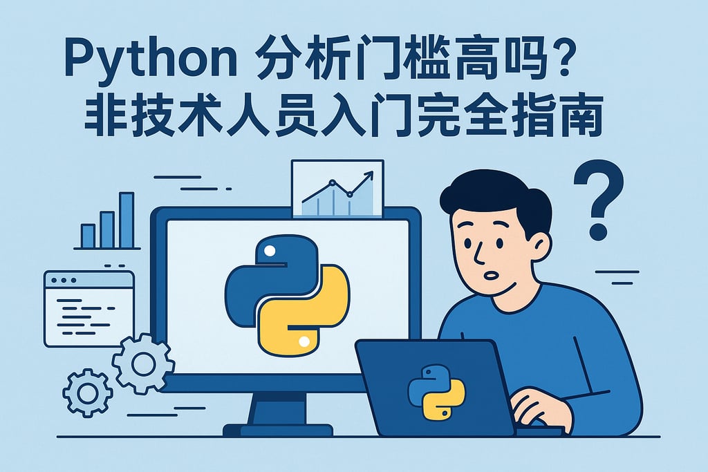 Python分析门槛高吗？非技术人员入门完全指南