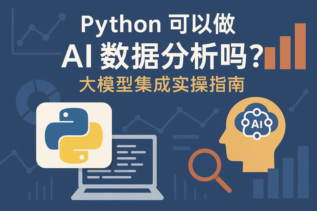 Python可以做AI数据分析吗？大模型集成实操指南