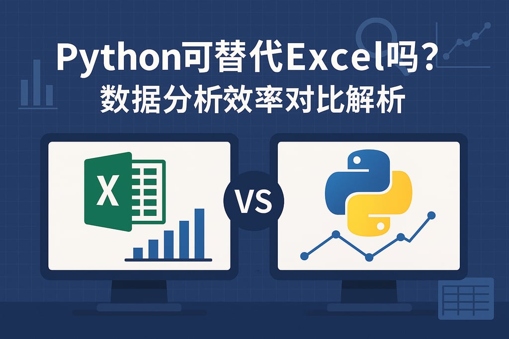 Python可替代Excel吗？数据分析效率对比解析