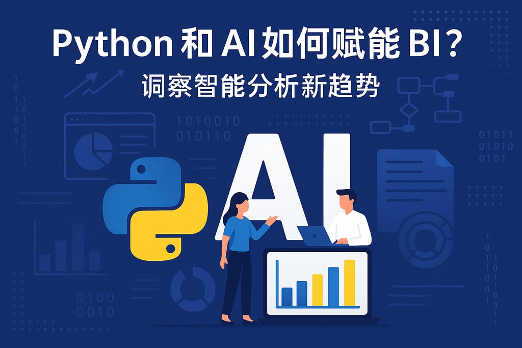Python和AI结合如何赋能BI？洞察智能分析新趋势