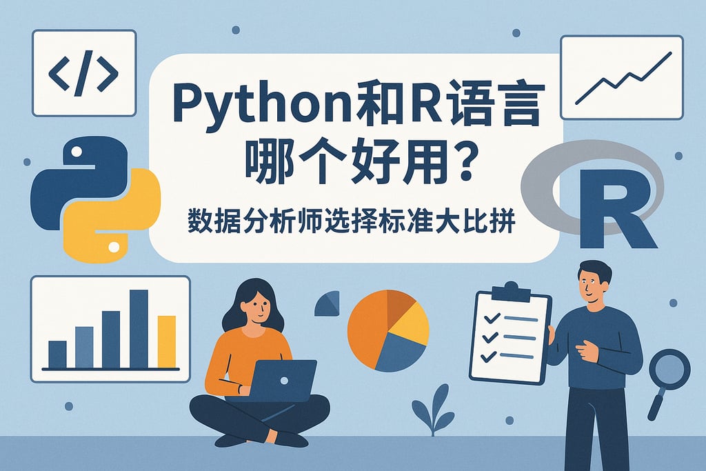 Python和R语言哪个好用？数据分析师选择标准大比拼