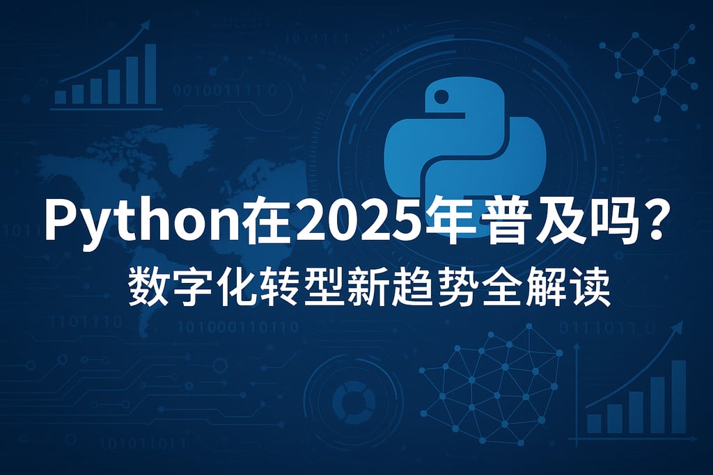 Python在2025年会普及吗？数字化转型新趋势全解读