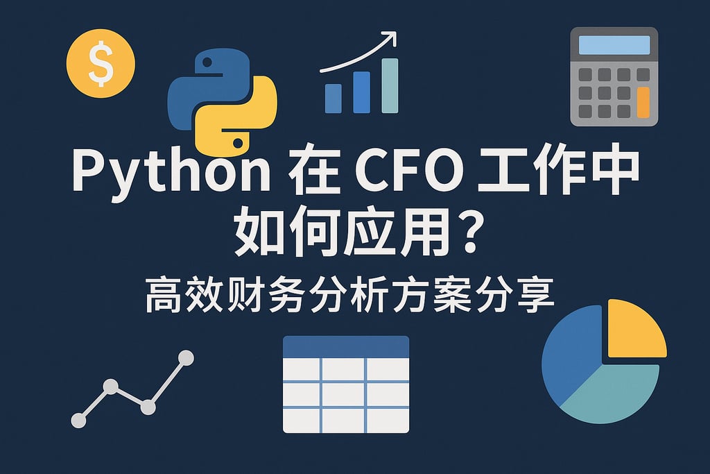 Python在CFO工作中如何应用？高效财务分析方案分享