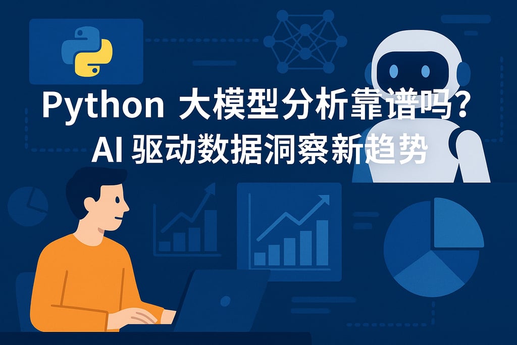 Python大模型分析靠谱吗？AI驱动数据洞察新趋势