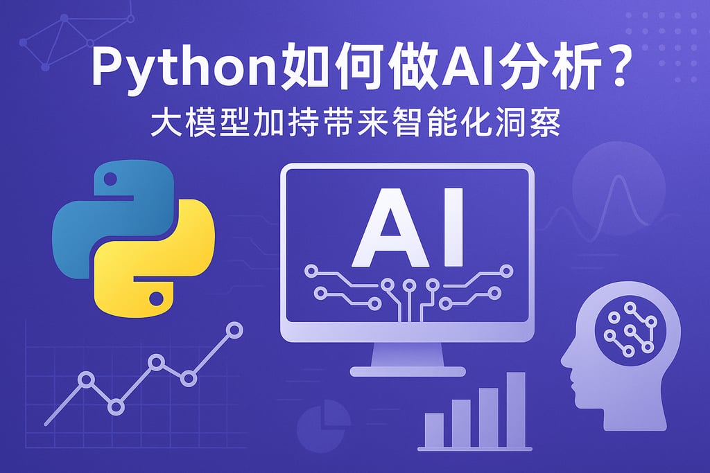 Python如何做AI分析？大模型加持带来智能化洞察
