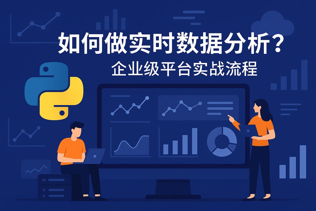 Python如何做实时数据分析？企业级平台实战流程