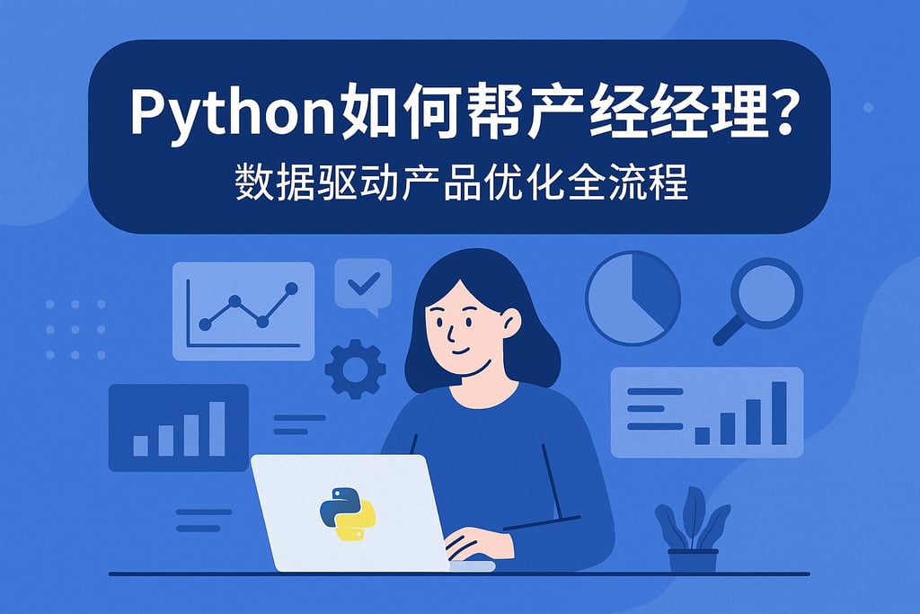 Python如何帮助产品经理？数据驱动产品优化全流程