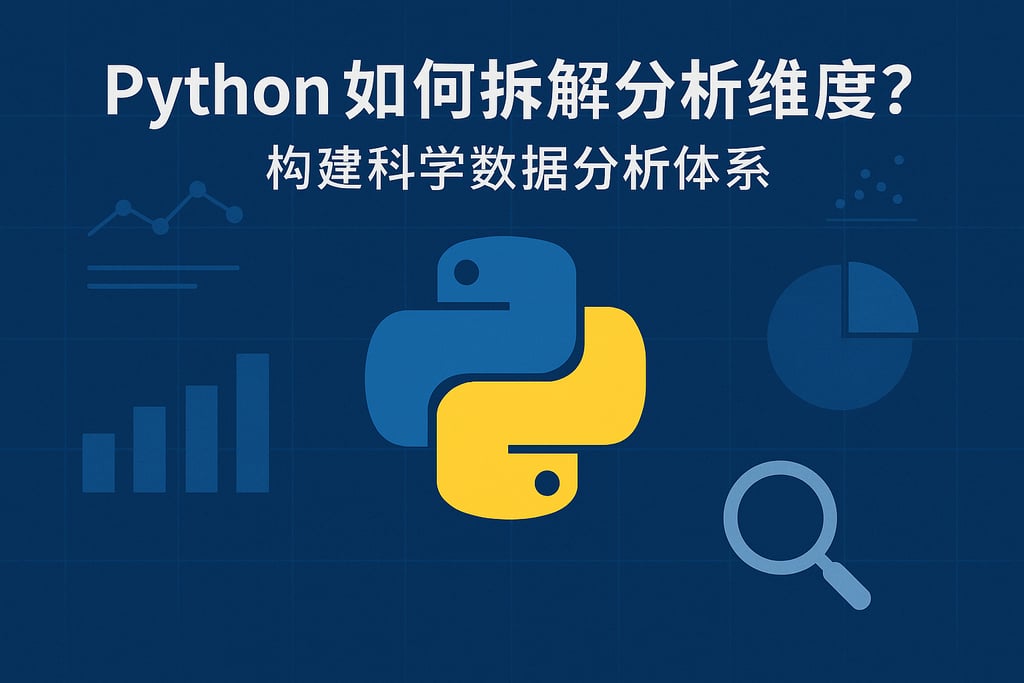 Python如何拆解分析维度？构建科学数据分析体系