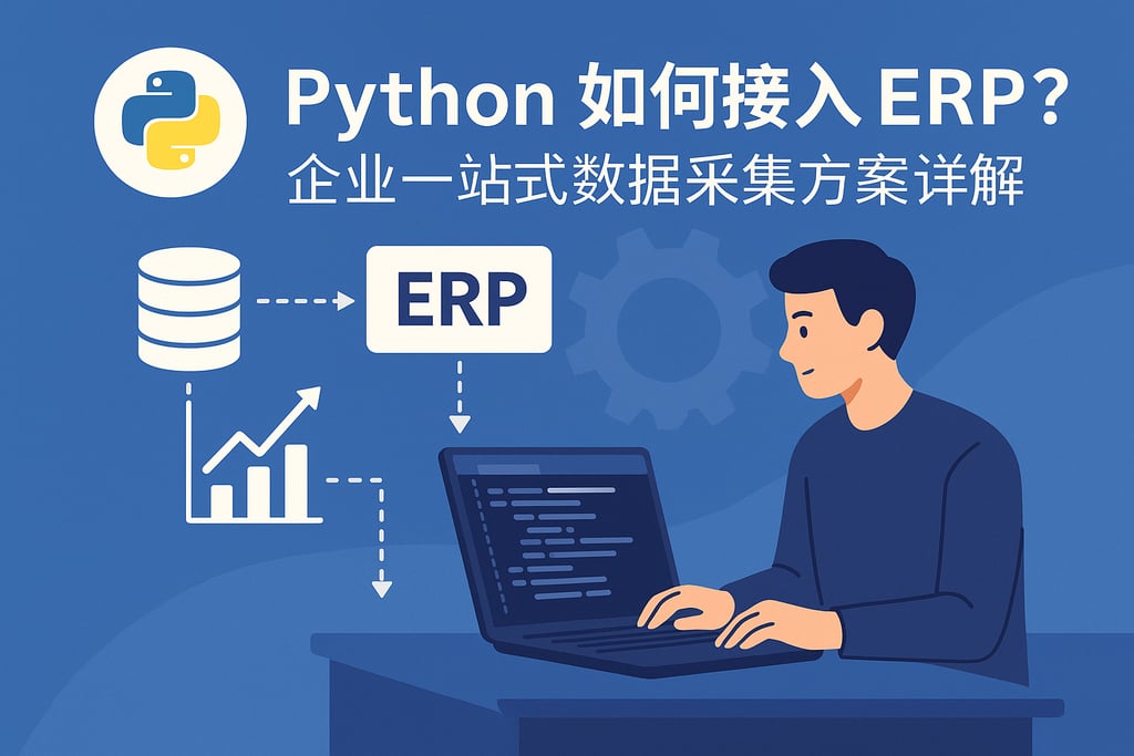 Python如何接入ERP？企业一站式数据采集方案详解