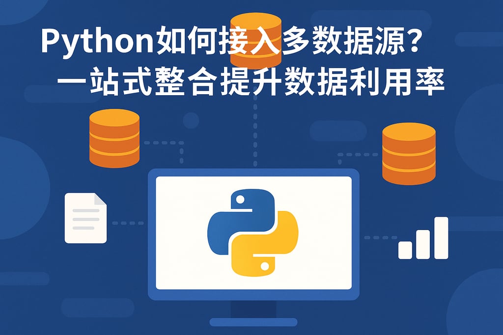 Python如何接入多数据源？一站式整合提升数据利用率