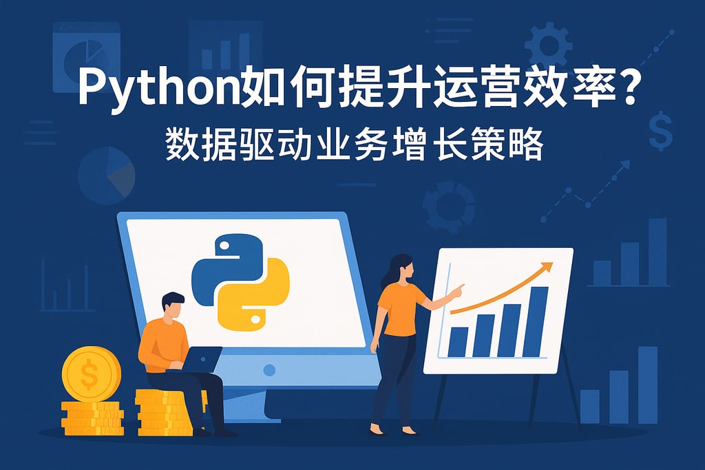 Python如何提升运营效率？数据驱动业务增长策略