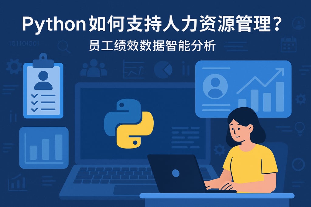 Python如何支持人力资源管理？员工绩效数据智能分析