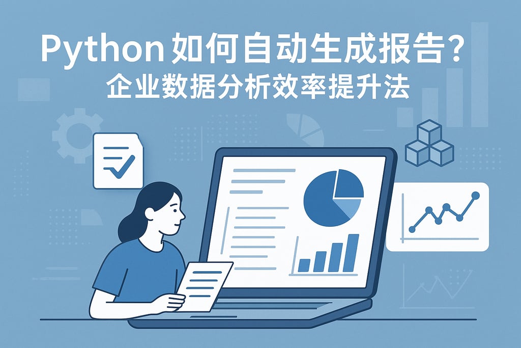 Python如何自动生成报告？企业数据分析效率提升法