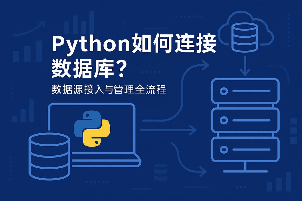 Python如何连接数据库？数据源接入与管理全流程