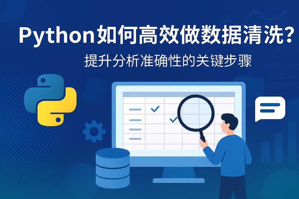 Python如何高效做数据清洗？提升分析准确性的关键步骤