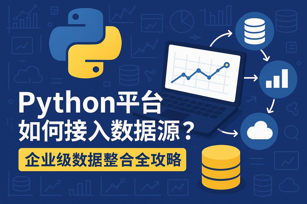 Python平台如何接入数据源？企业级数据整合全攻略