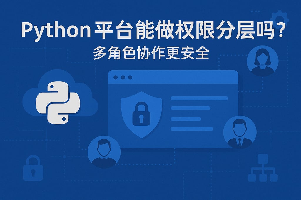 Python平台能做权限分层吗？多角色协作更安全。