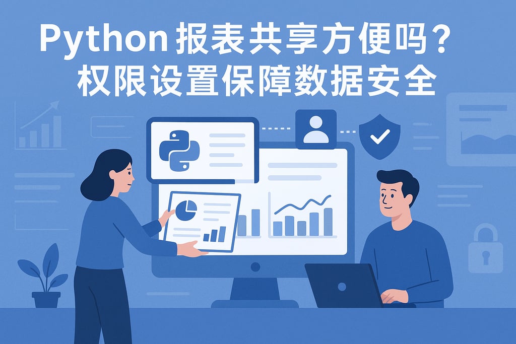 Python报表共享方便吗？权限设置保障数据安全