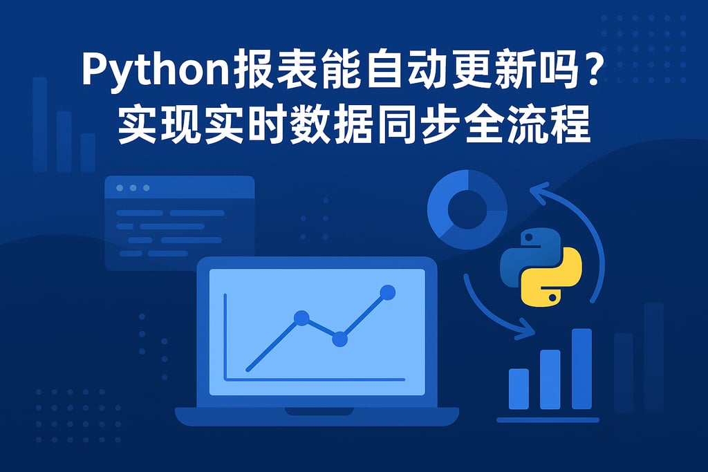 Python报表能自动更新吗？实现实时数据同步全流程