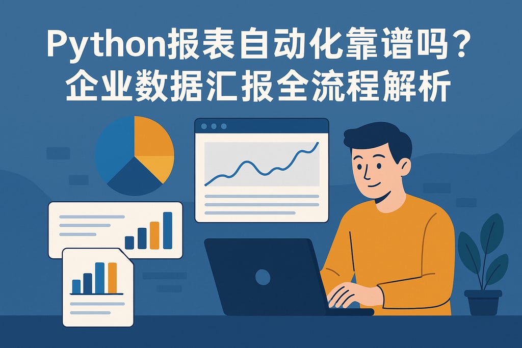 Python报表自动化靠谱吗？企业数据汇报全流程解析