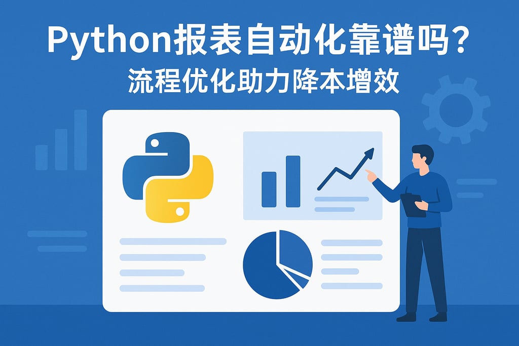 Python报表自动化靠谱吗？流程优化助力降本增效