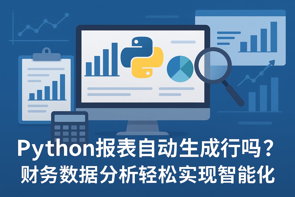 Python报表自动生成行吗？财务数据分析轻松实现智能化