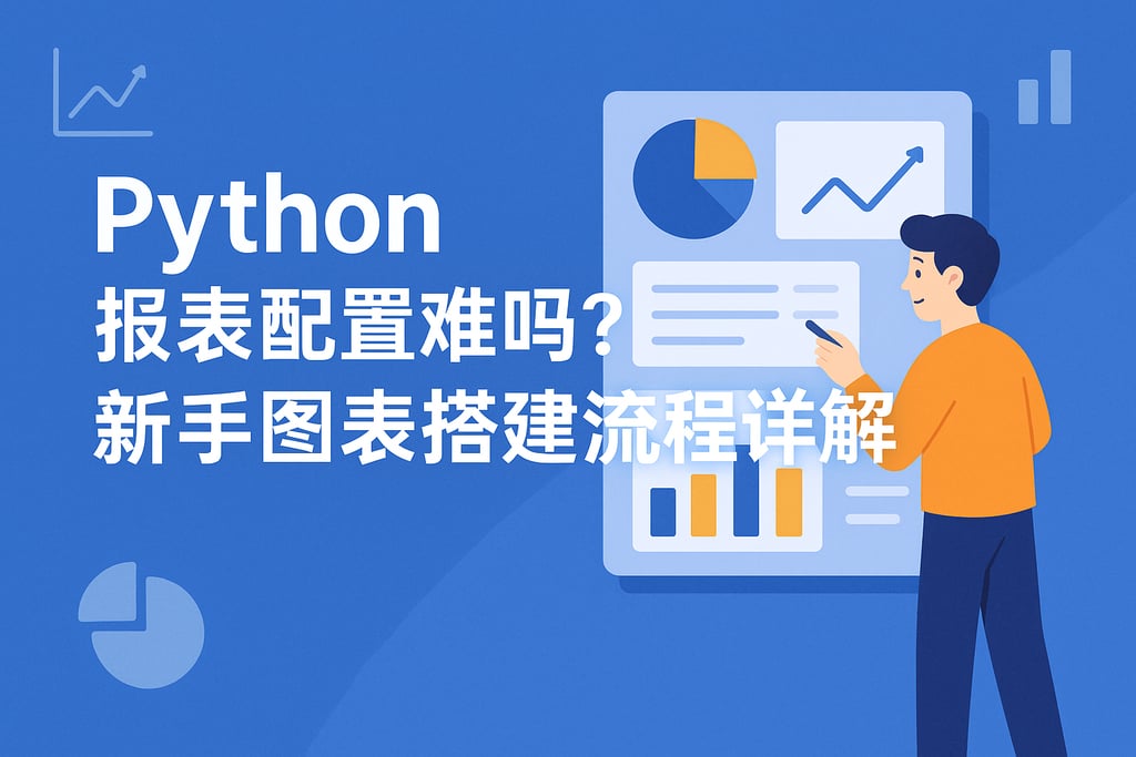 Python报表配置难吗？新手图表搭建流程详解