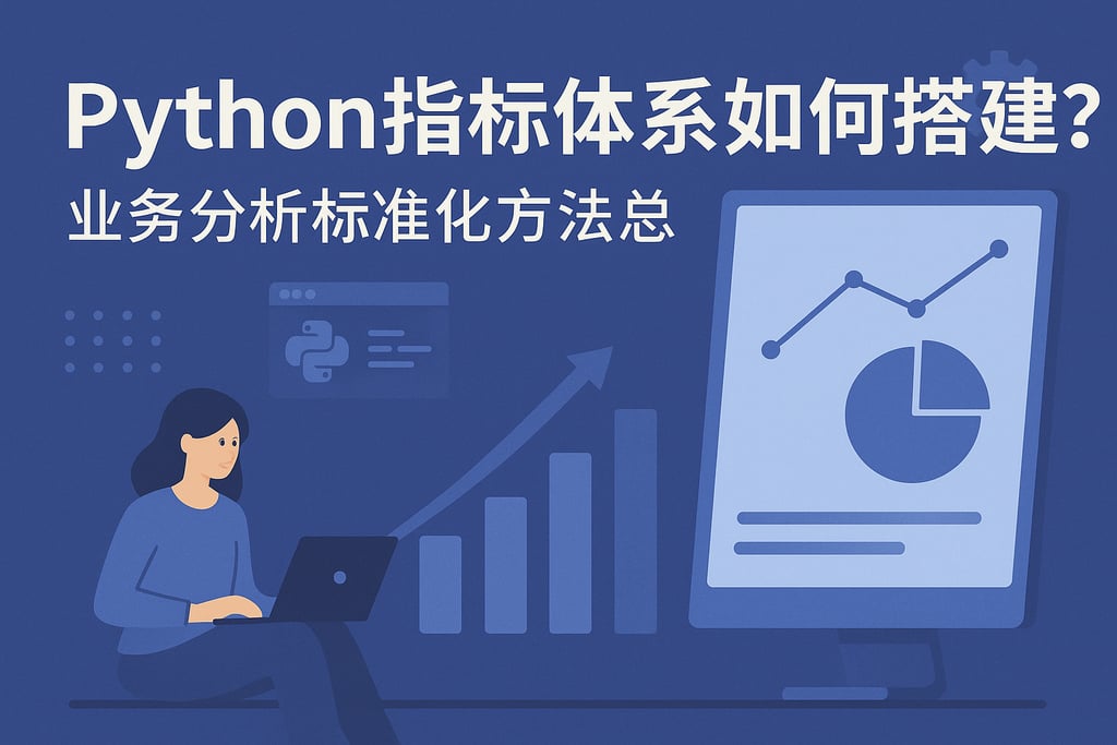 Python指标体系如何搭建？业务分析标准化方法总结