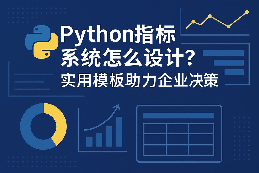 Python指标体系怎么设计？实用模板助力企业决策