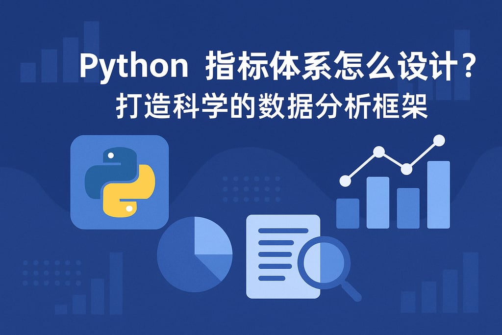 Python指标体系怎么设计？打造科学的数据分析框架