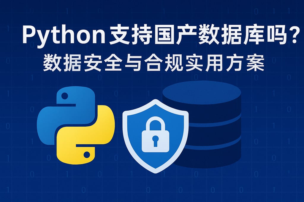 Python支持国产数据库吗？数据安全与合规实用方案