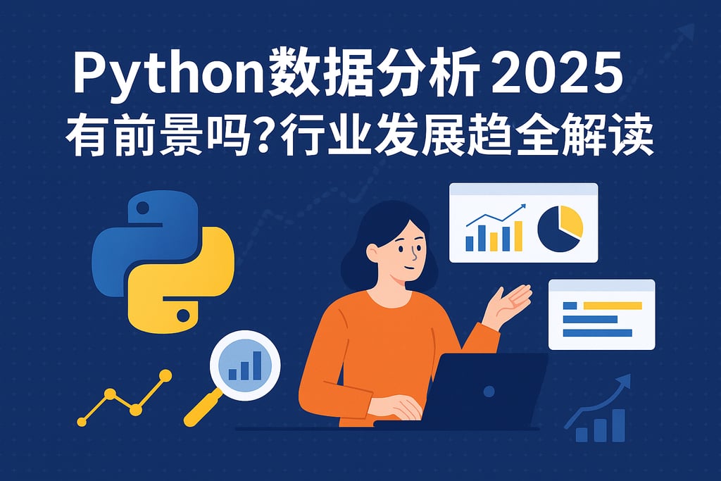 Python数据分析2025有前景吗？行业发展趋势全解读