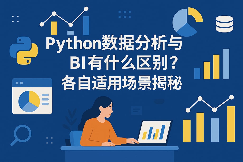 Python数据分析与BI有什么区别？各自适用场景揭秘