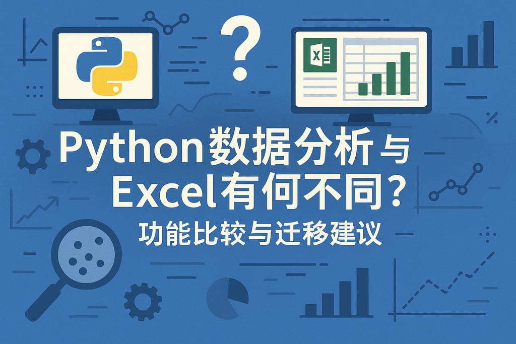 Python数据分析与Excel有何不同？功能比较与迁移建议