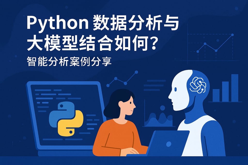 Python数据分析与大模型结合如何？智能分析案例分享