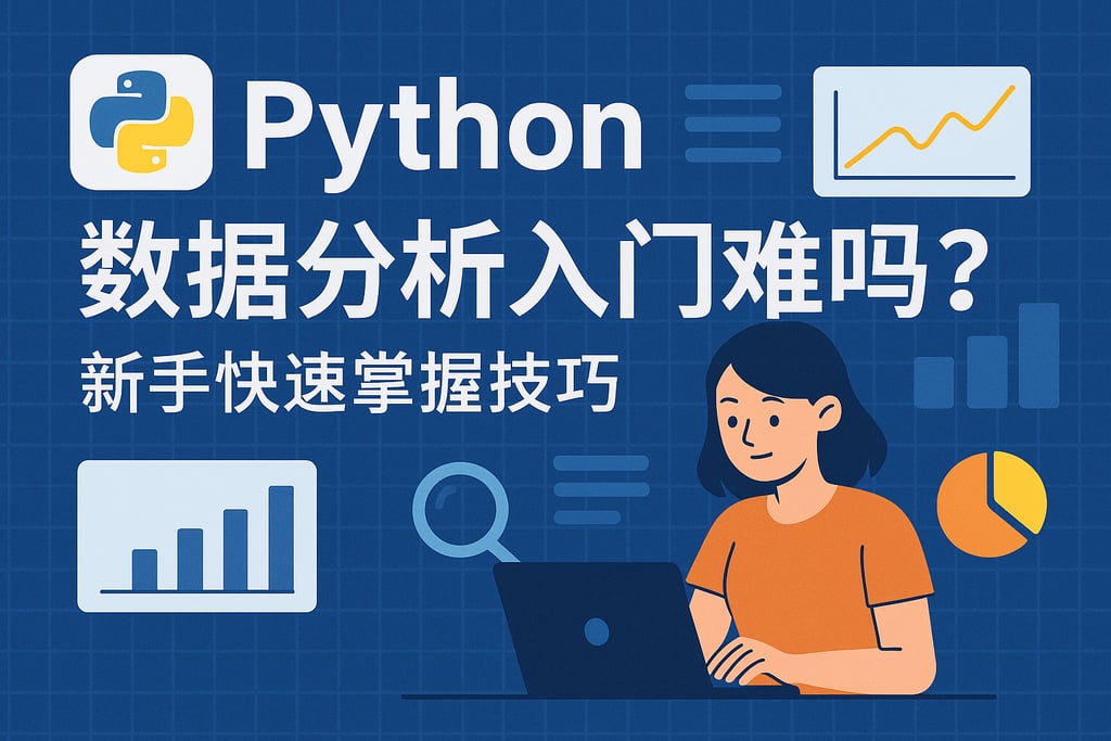 Python数据分析入门难吗？新手快速掌握技巧集