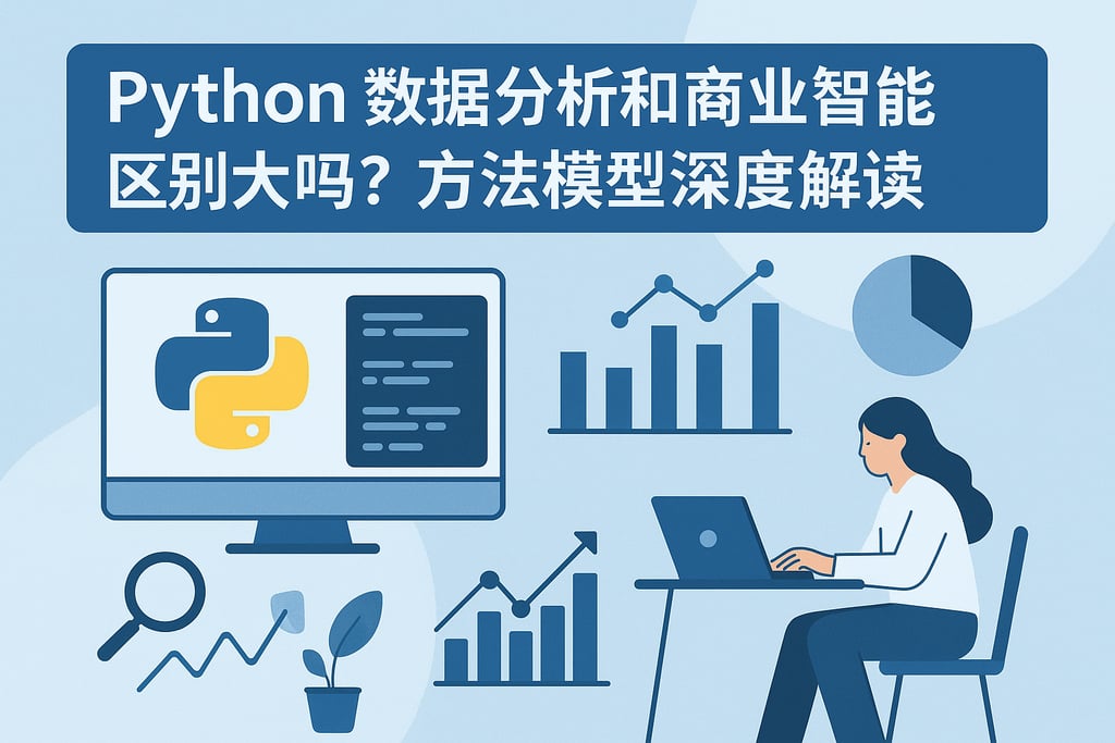 Python数据分析和商业智能区别大吗？方法模型深度解读