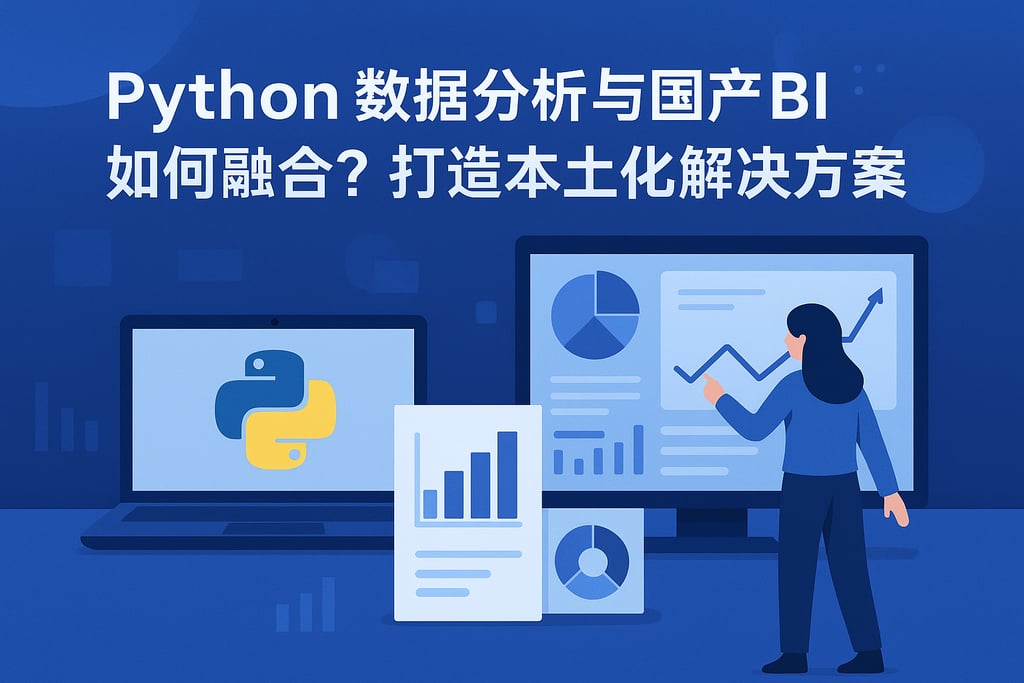 Python数据分析和国产BI如何融合？打造本土化解决方案