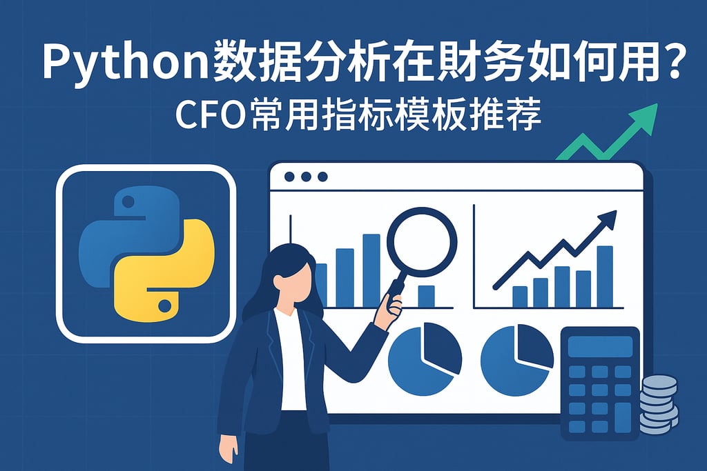 Python数据分析在财务如何用？CFO常用指标模板推荐