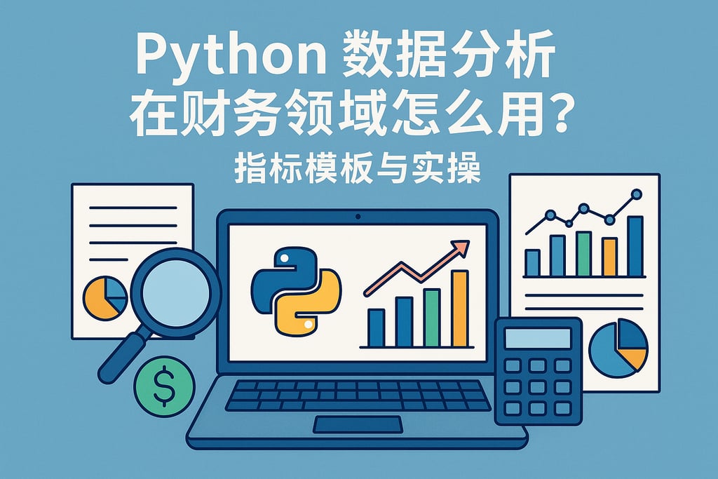 Python数据分析在财务领域怎么用？指标模板与实操