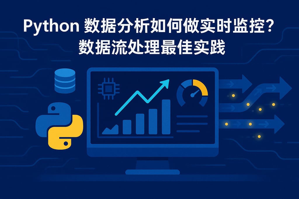 Python数据分析如何做实时监控？数据流处理最佳实践