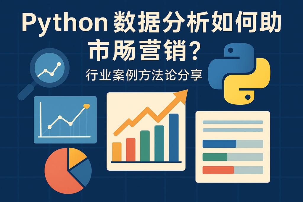 Python数据分析如何助力市场营销？行业案例方法论分享