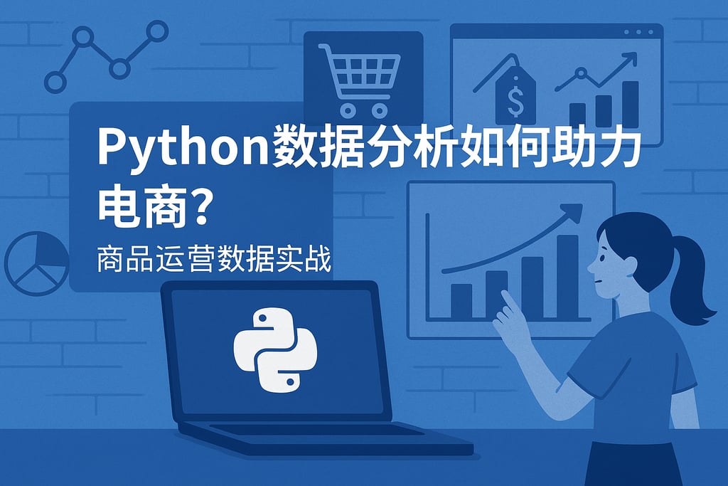 Python数据分析如何助力电商？商品运营数据实战