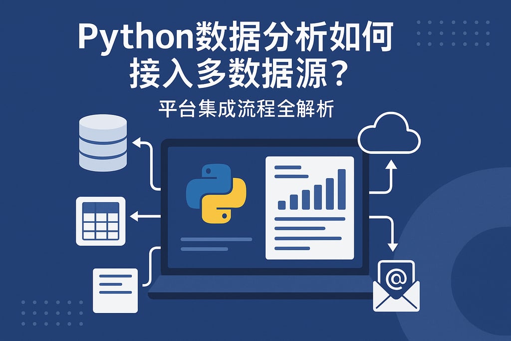 Python数据分析如何接入多数据源？平台集成流程全解析
