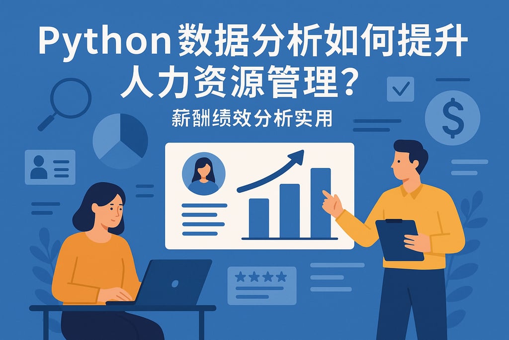 Python数据分析如何提升人力资源管理？薪酬绩效分析实用
