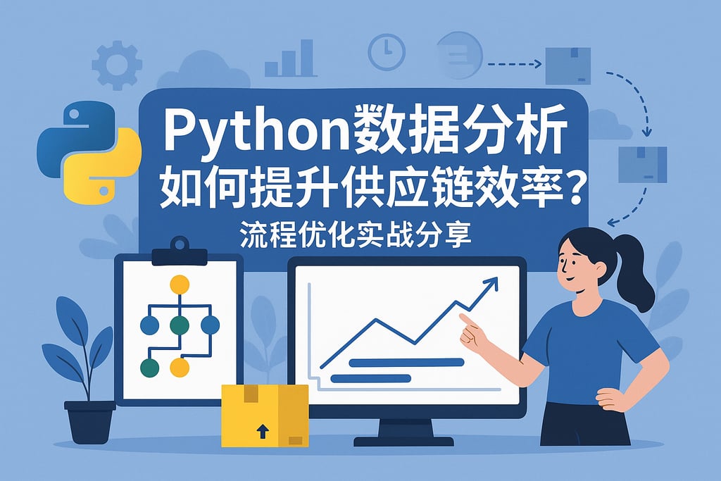 Python数据分析如何提升供应链效率？流程优化实战分享