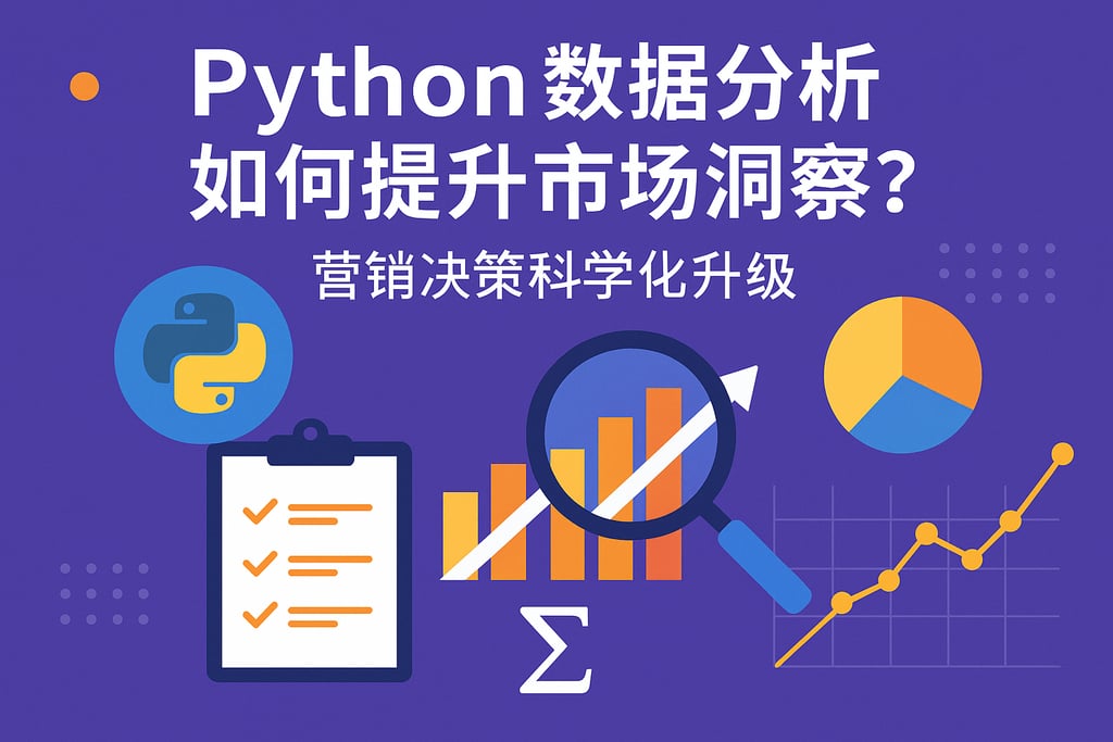 Python数据分析如何提升市场洞察？营销决策科学化升级