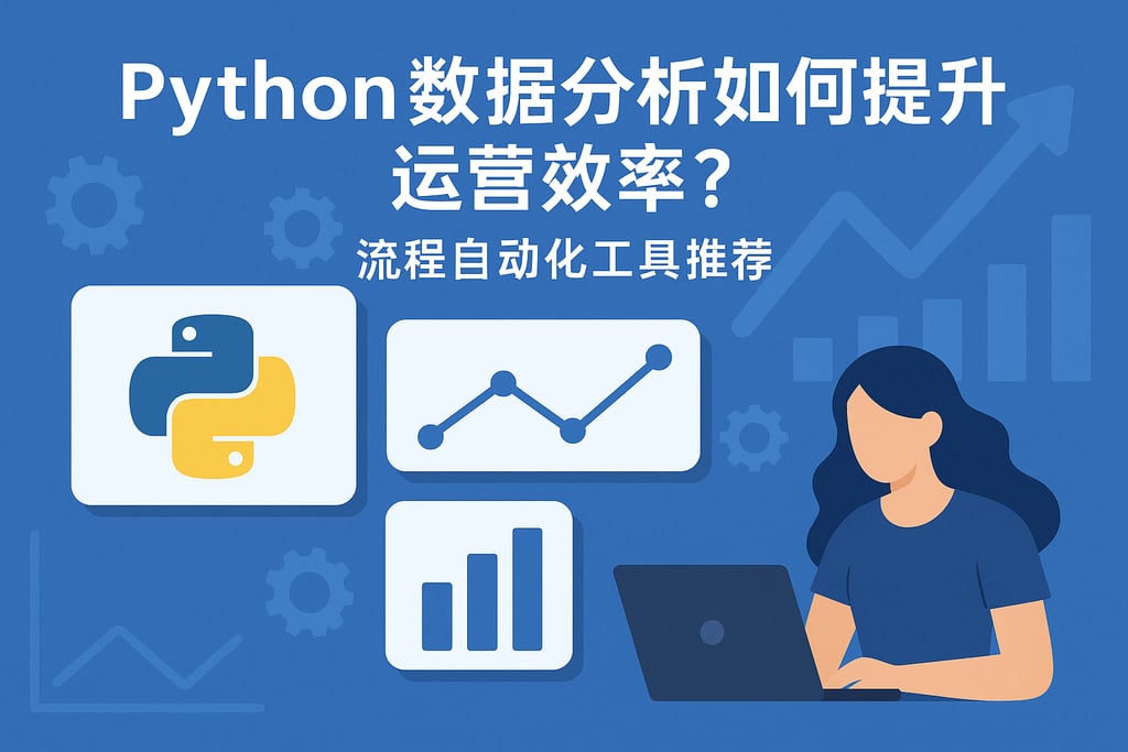 Python数据分析如何提升运营效率？流程自动化工具推荐