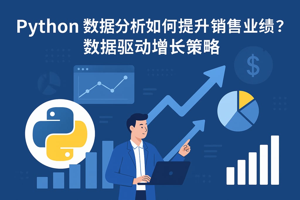 Python数据分析如何提升销售业绩？数据驱动增长策略